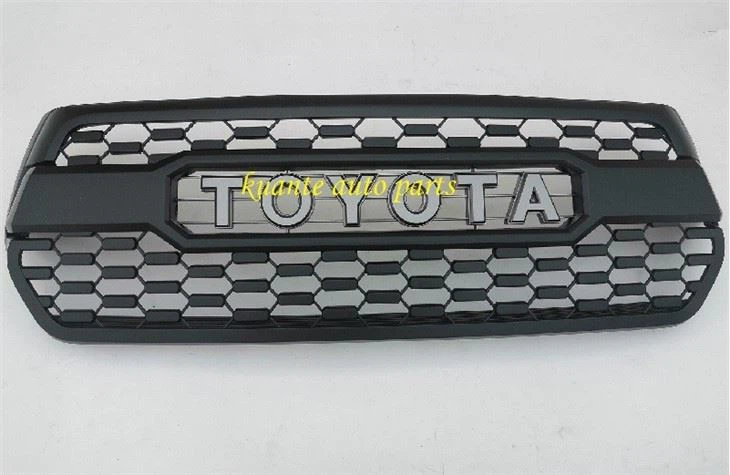 4X4 Accessories ABS Car Front Grille For Toyota Hilux Revo Rocco 2018 Modified