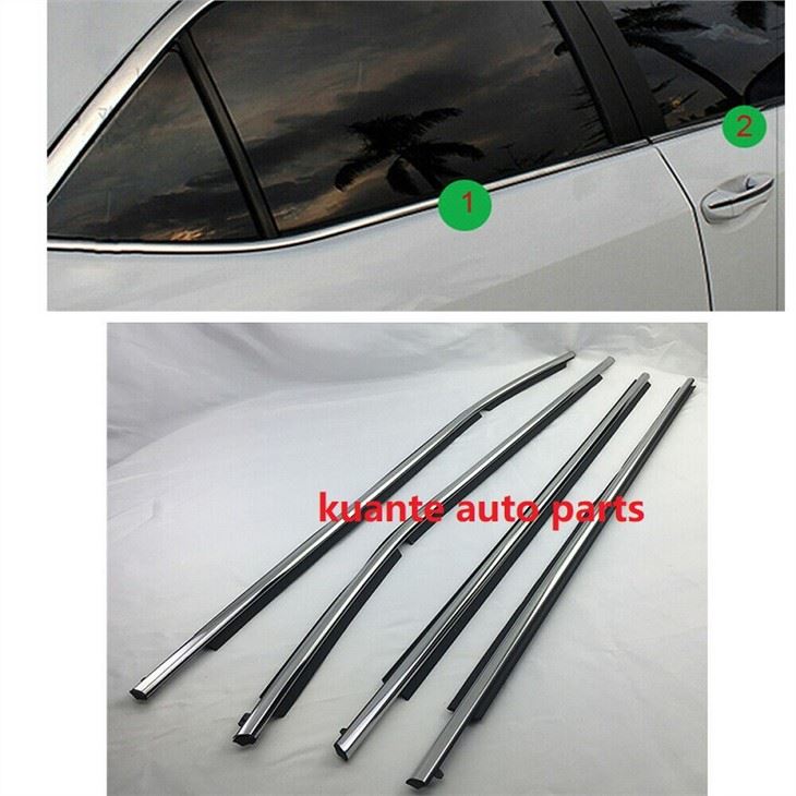 Χρόνος χρωματισμού χρωμίου WeatherStrip για 2014-2018 Toyota Corolla