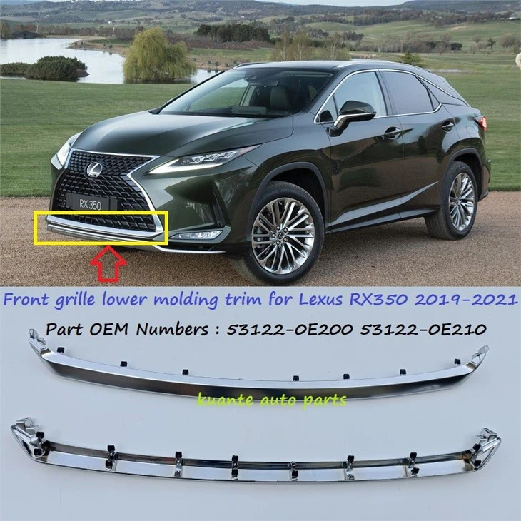 front grille lower moulding for Lexus RX350