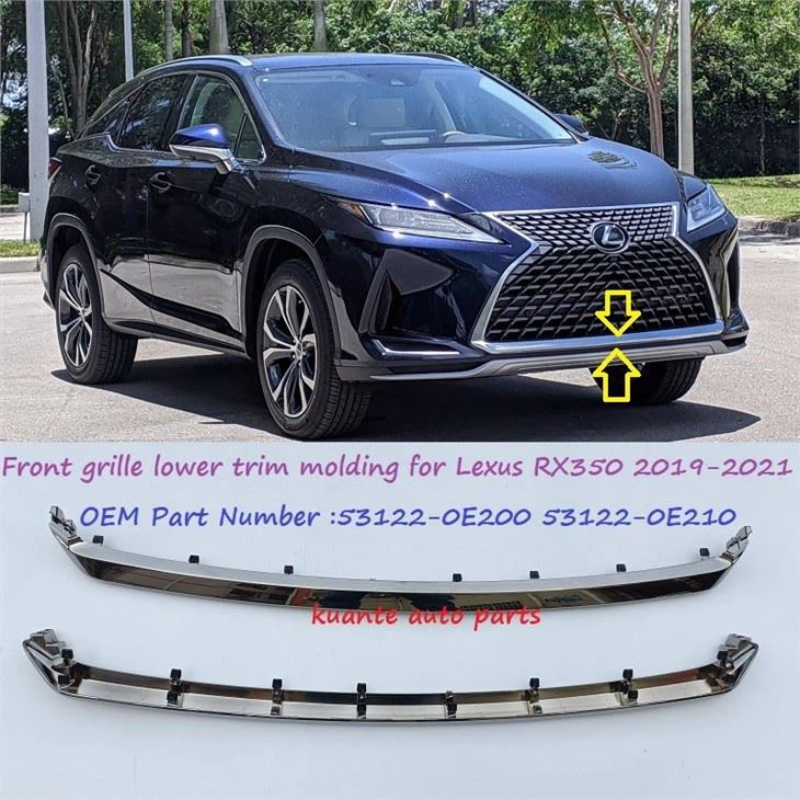 front grille moulding for RX350