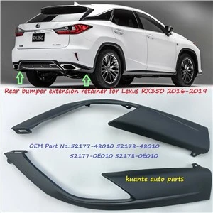 Στήριγμα επέκτασης πίσω προφυλακτήρα για Lexus RX350 2016-2019 52177-48010 52178-48010